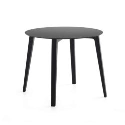 Mixis TD Round Table DeFrae Contract Furniture Black