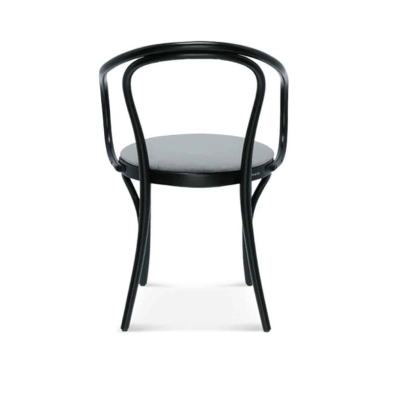 Mozart armchair b-9 classic bentwood armchair DeFrae Contract Furniture back view