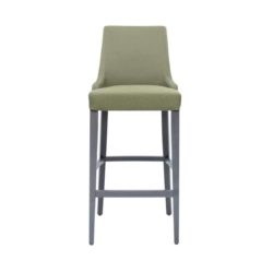 Nancy Bar Stool SG01 DeFrae Contract Furniture Base 10 High Back Front View