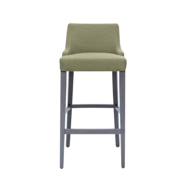 Nancy Bar Stool SG01 DeFrae Contract Furniture Base 10 Low Back Front View
