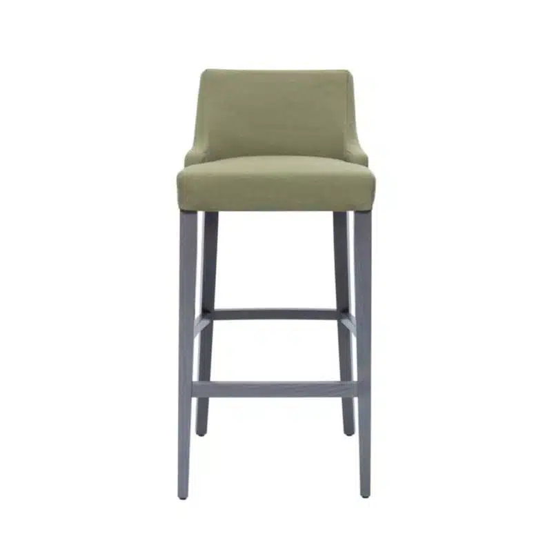 Nancy Bar Stool SG01 DeFrae Contract Furniture Base 10 Low Back Front View