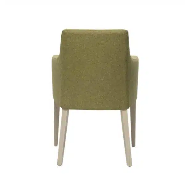 Nancy P001 Armchair DeFrae Contract Furniture Base 10 Back View