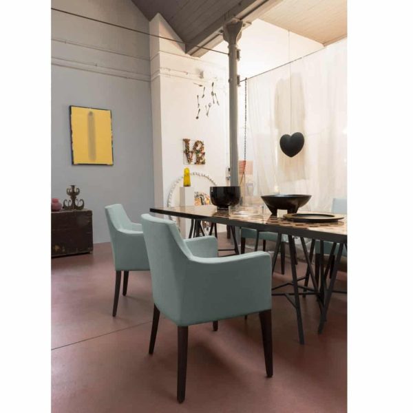 Nancy P001 Armchair DeFrae Contract Furniture Base 10 In Situ