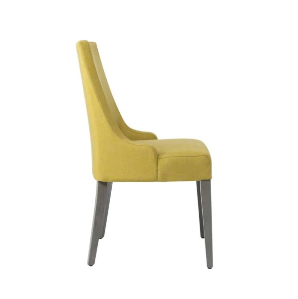 Nancy SE01 DIning Chair DeFrae Contract Furniture Base 10 Side View