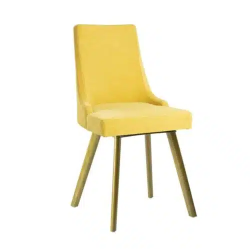 Nancy SE01 DIning Chair DeFrae Contract Furniture Tapered wooden legs