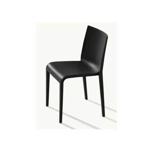 Nassau 533 Side Chair DeFrae Contract Furniture Black