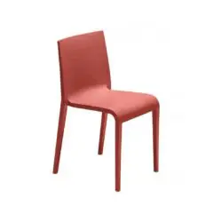 Nassau 533 Side Chair DeFrae Contract Furniture Marsala Red