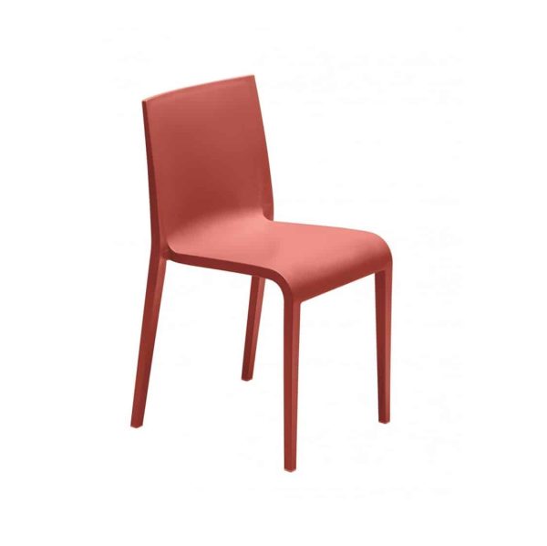 Nassau 533 Side Chair DeFrae Contract Furniture Marsala Red