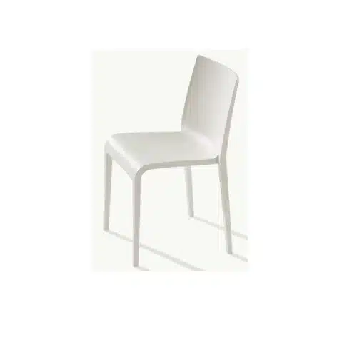 Nassau 533 Side Chair DeFrae Contract Furniture Pure White