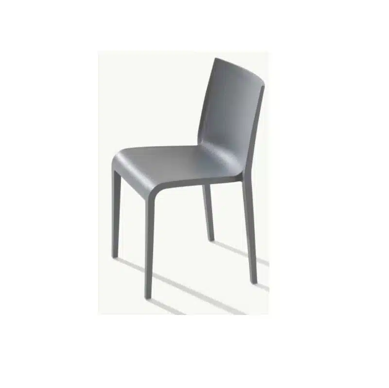 Nassau 533 Side Chair DeFrae Contract Furniture Squirrel Grey