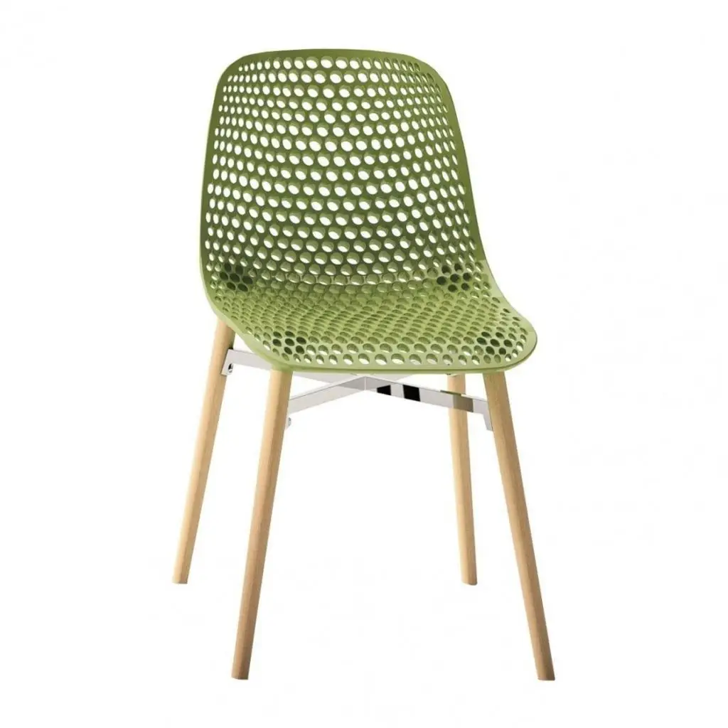 Next Side Chair DeFrae Contract Furniture Green