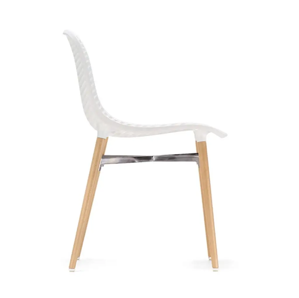 Next Side Chair DeFrae Contract Furniture White Side
