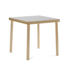 Nico Complete Table Natural Wood Stain DeFrae Contract Furniture Square Hero
