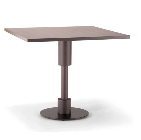 Orlando Table Italian Designer Table DeFrae Contract Furniture Square Top