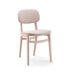 Oxford Side Chair X Kiti Wooden Restaurant Chair at DeFrae Contract Furniture Upholstered Seat