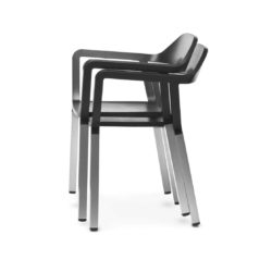 P77 Armchair Outdoor Johanson Design at DeFrae Contract Furniture Stackable