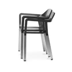 P77 Armchair Outdoor Johanson Design at DeFrae Contract Furniture Stackable