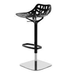 Pelota bar stool Casprini DeFrae Contract Furniture black