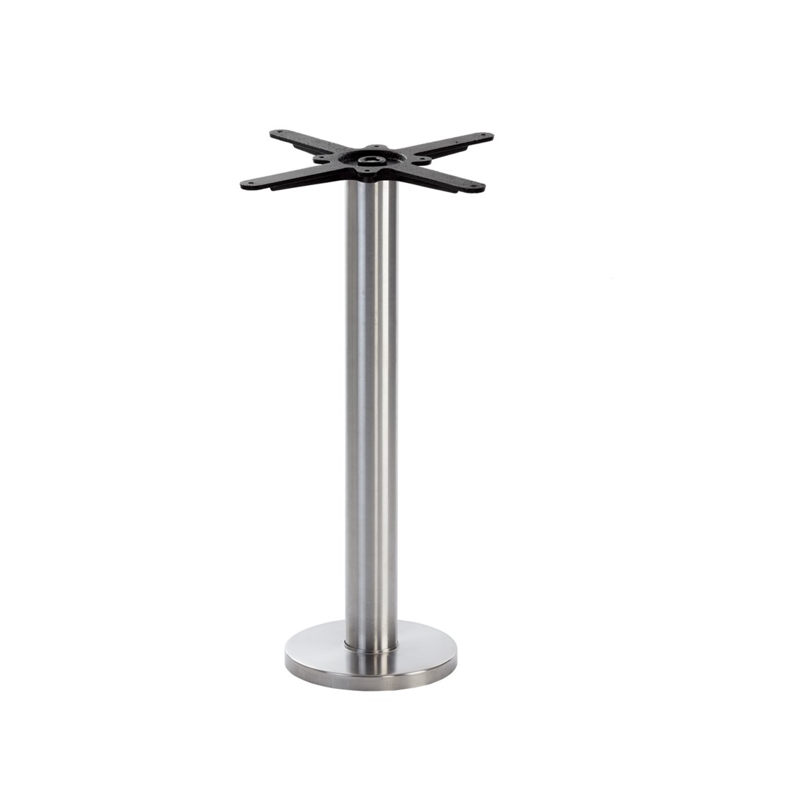 BlendPort BPT-3060FL Economy Table Galvanized Legs/Shelf/Gussets 30 W x 60 L Upturn Silver Stainless Steel 