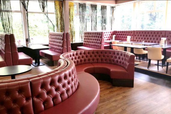 BBC Club restaurant furniture by DeFrae Contract Furniture