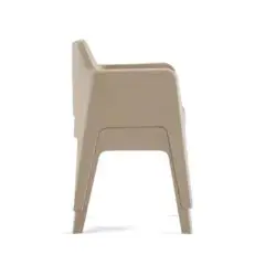 Plus stackable armchair Pedrali at DeFrae Contract Furniture Dove 2