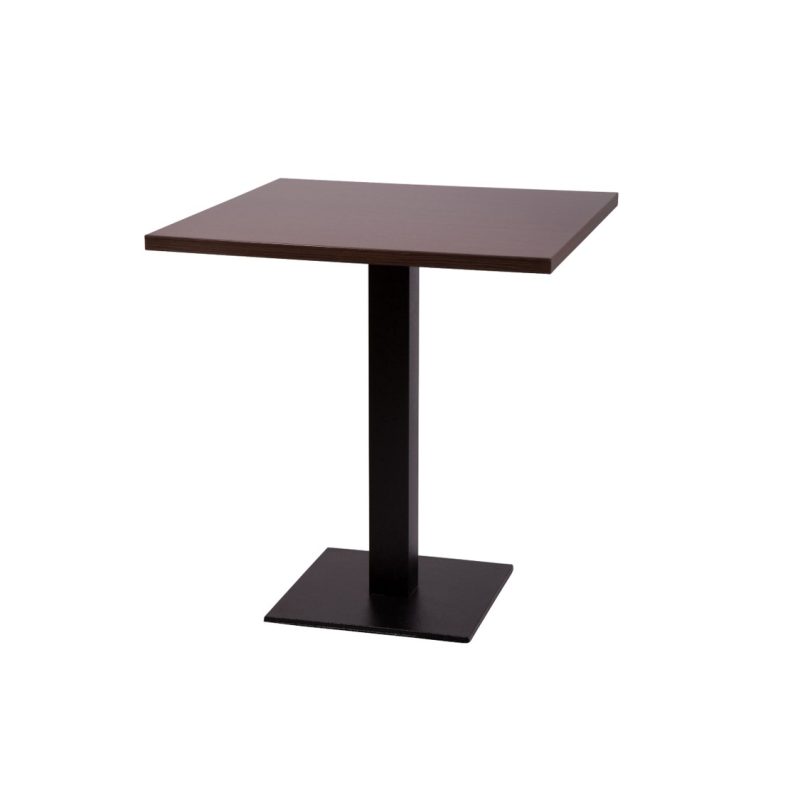 Premium Laminate 25mm Tabletop Wenge ForPremium Laminate 25mm Tabletop Wenge Forza Square Baseza Square Base