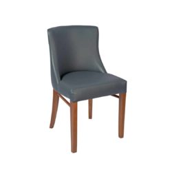 Repton Side Chair DeFrae Contract Furniture Grey