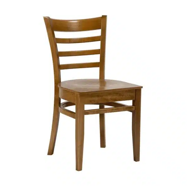 Rimini Classic Wood Chair DeFrae Contract Furniture Oak