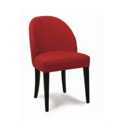 Rush side chair with classic legs at DeFrae Contract Furniture