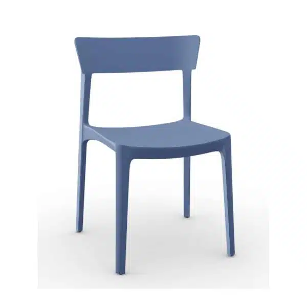 Skin Side Chair Calligaris at DeFrae Contract Furniture Blue