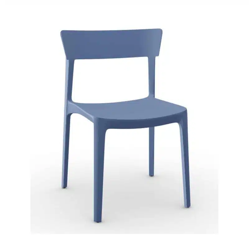 Skin Side Chair Calligaris at DeFrae Contract Furniture Blue