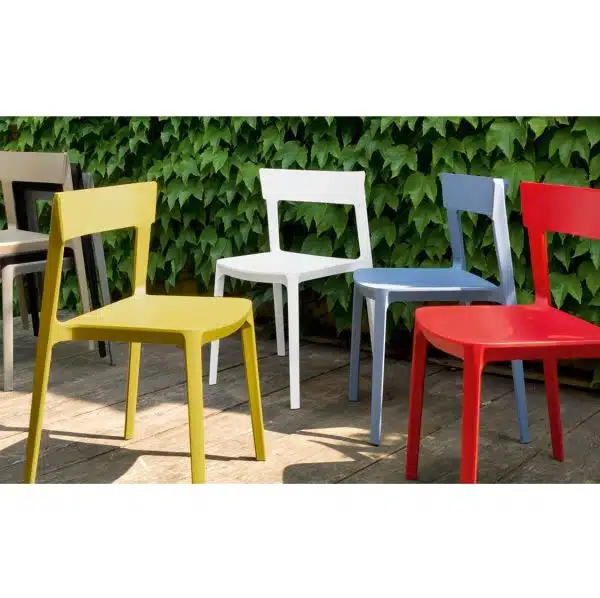 Skin Side Chair Calligaris at DeFrae Contract Furniture Colour Range