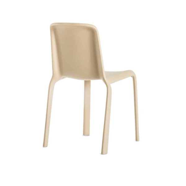 Snow Side Chair Stackable Outdoor Chair Pedrali at DeFrae Contract Furniture Sand