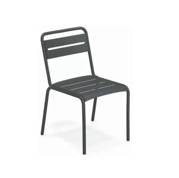 Star Side Chair Anitique Iron 22