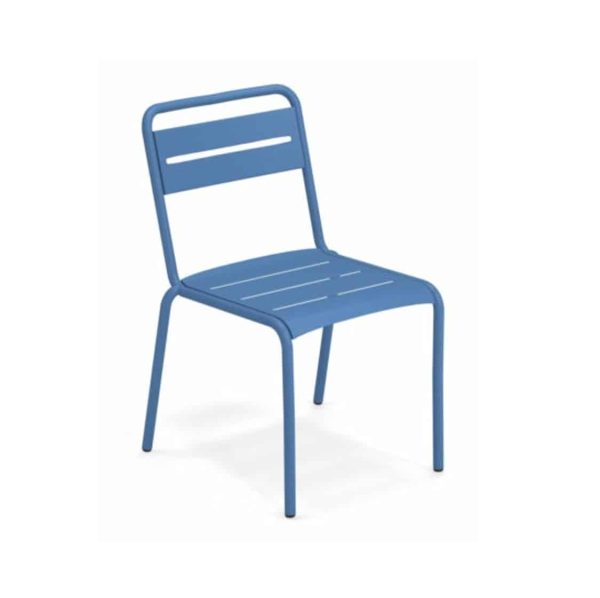Star Side Chair Steel Marine Blue 16