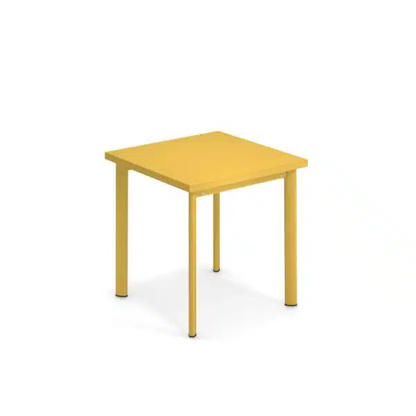Star Table by Emu at DeFrae Contract Furniture Curry Yellow