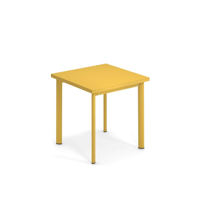 Star Table by Emu at DeFrae Contract Furniture Curry Yellow