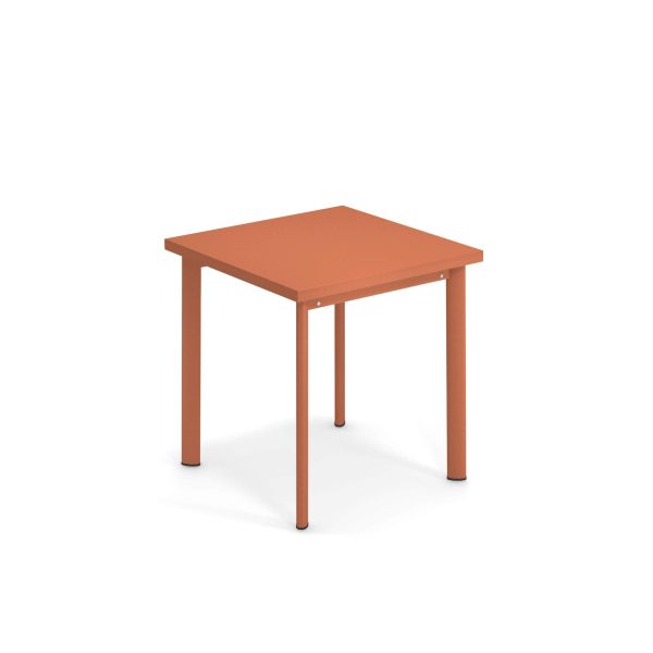 Star Table by Emu at DeFrae Contract Furniture Maple Red Copper Colour