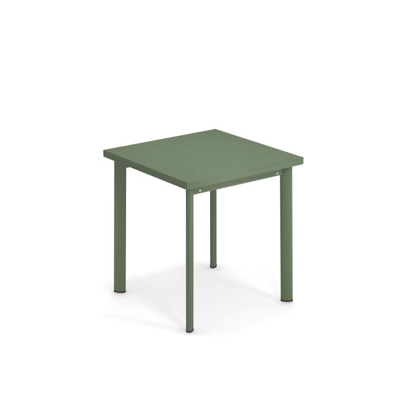 Star Table by Emu at DeFrae Contract Furniture Military Green