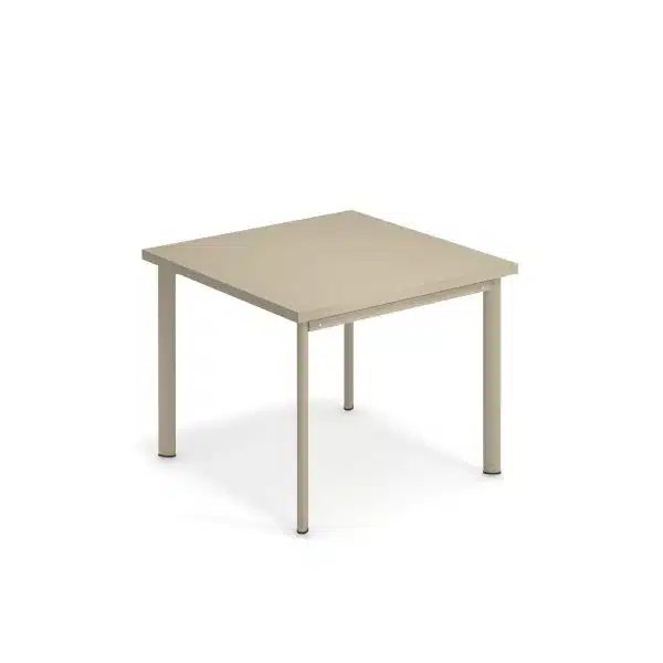 Star Table by Emu at DeFrae Contract Furniture Taupe 90 x 90