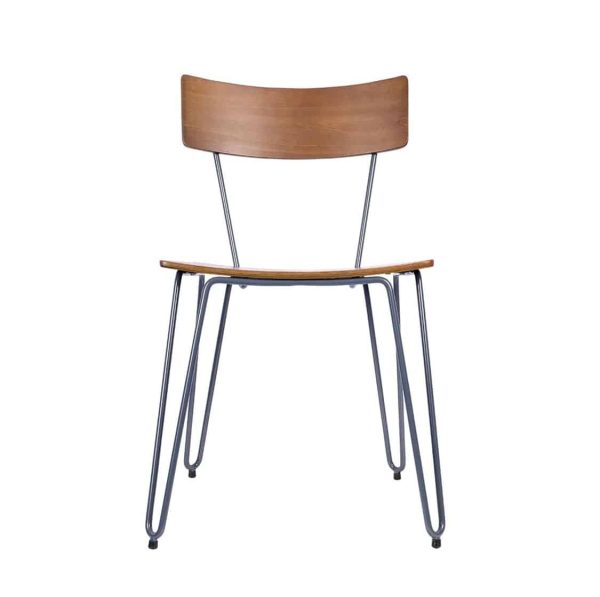Trinian Side Chair with hairpin legs DeFrae Contract Furniture 2
