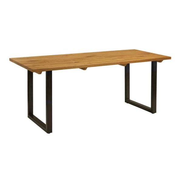 Venus Metal Frame Table Base holds up to 1800mm wide DeFrae Contract Furniture