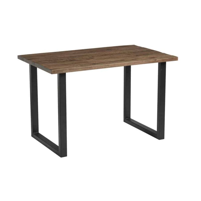 Venus Metal Frame Table Base holds up to 1800mm wide DeFrae Contract Furniture Oak