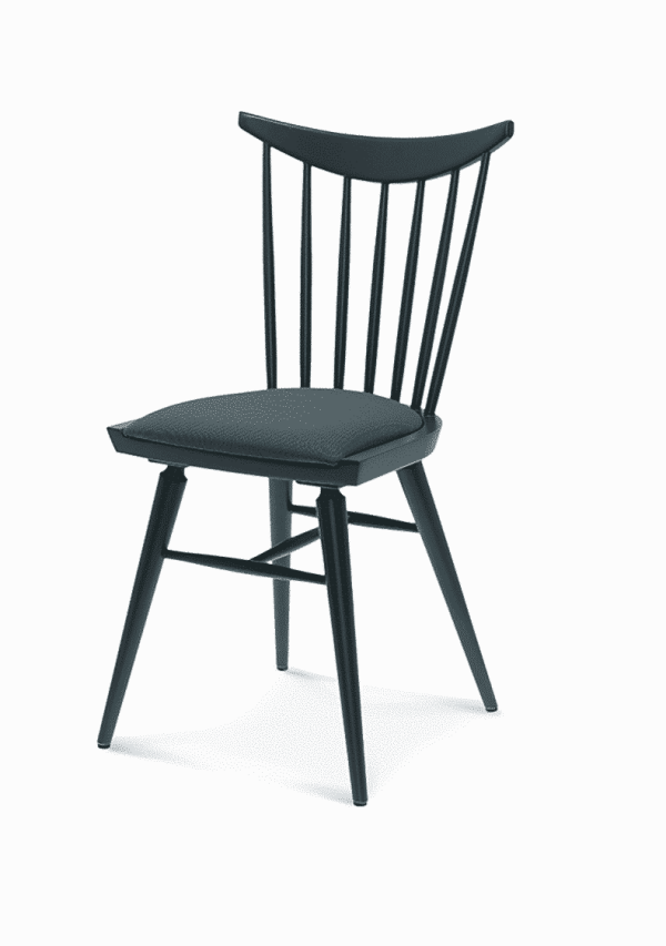 The Alice side chair is classic wooden spindle back chair is held in stock and can be stained to any RAL colour or any wood stain finish.