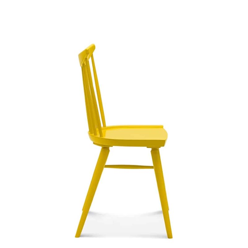 The Alice side chair is classic wooden spindle back chair is held in stock and can be stained to any RAL colour or any wood stain finish.