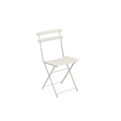 Arc en ciel folding outdoor chair from Emu available from DeFrae Contract Furniture White