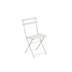 Arc en ciel folding outdoor chair from Emu available from DeFrae Contract Furniture White