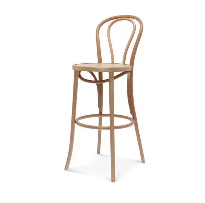 Archie Bentwood Bar Stool From DeFrae Contract Furniture Oak 2