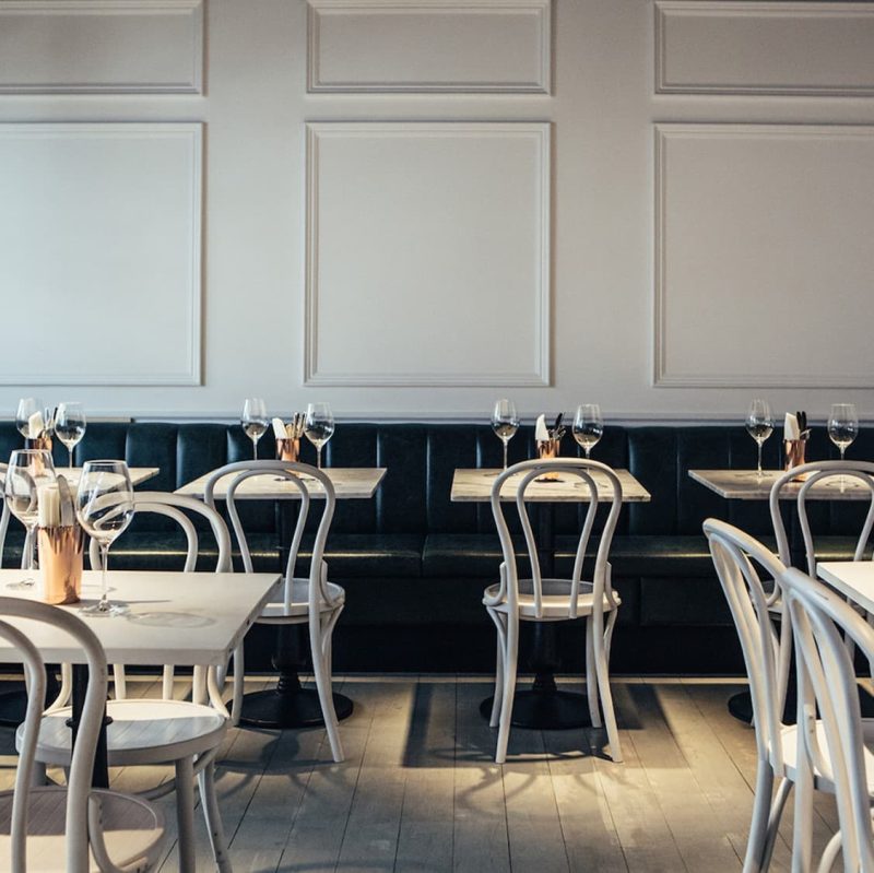 Archie Bentwood Side Chair From DeFrae Contract Furniture At Le Bab London