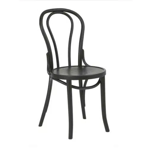 Archie Bentwood Side Chair From DeFrae Contract Furniture Black